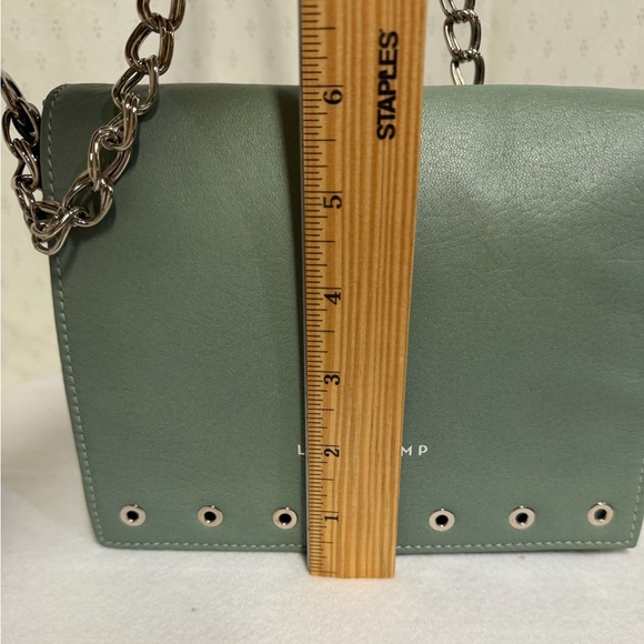 LONGCHAMP
Paris Rocks Lambskin Chain Crossbody Menthol - Picture 10 of 16